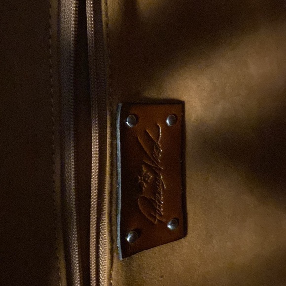 Authentic Patricia Nash Lucena Woven Crossbody/ Shoulder Purse - Picture 8 of 9